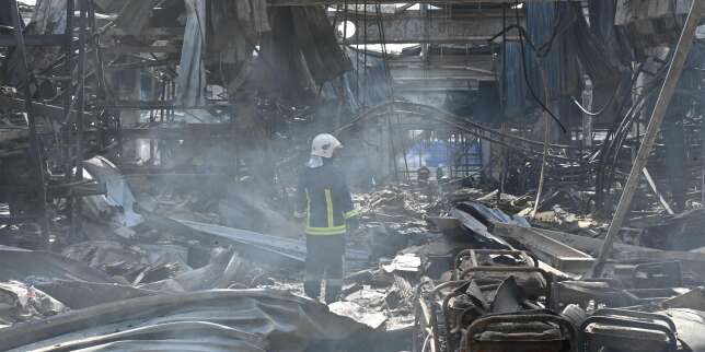 En speak, guerre en Ukraine : le bombardement russe sur un magasin de Kharkiv a fait 16 morts